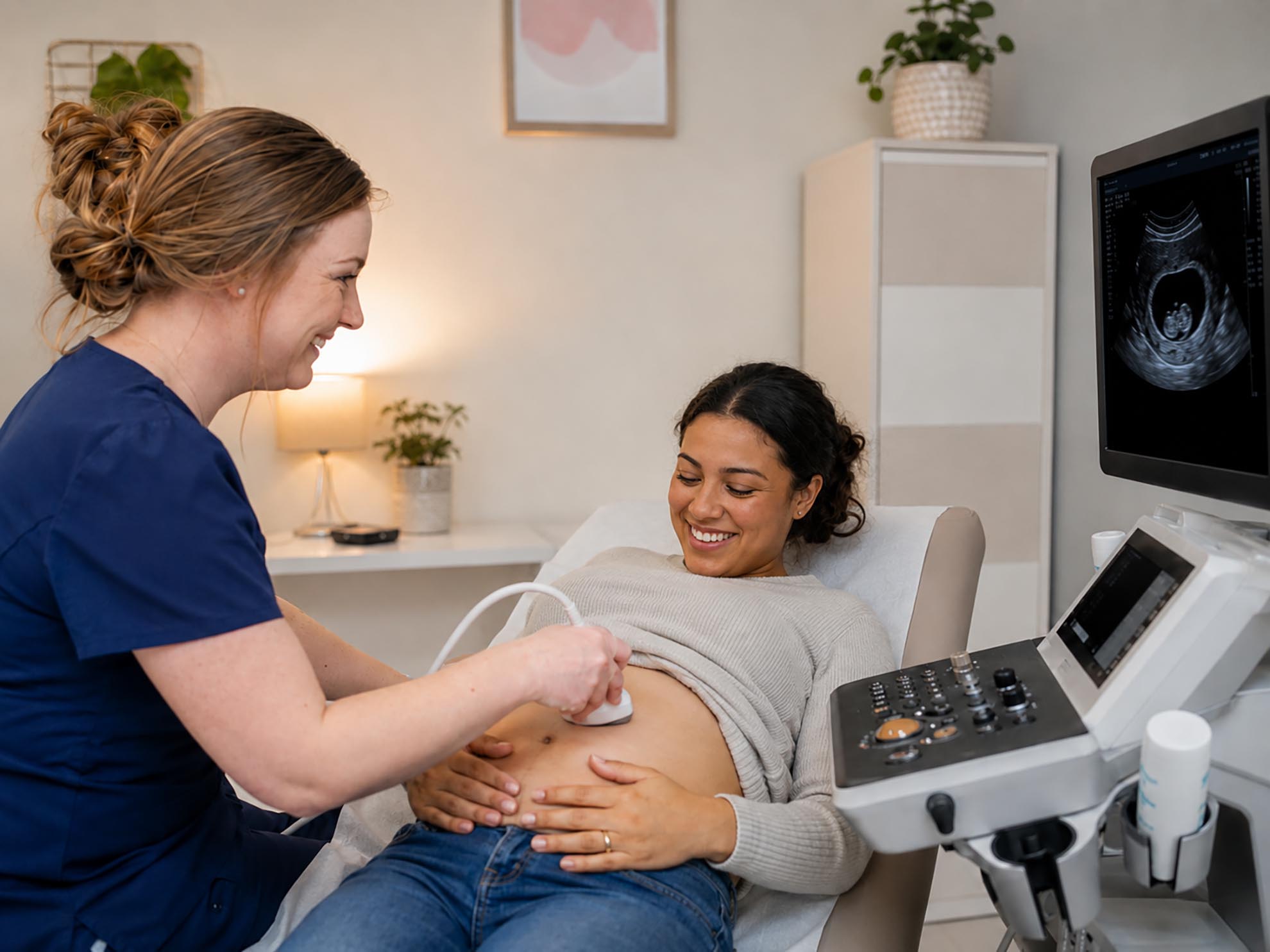 young-hispanic-woman-receiving-ultrasound